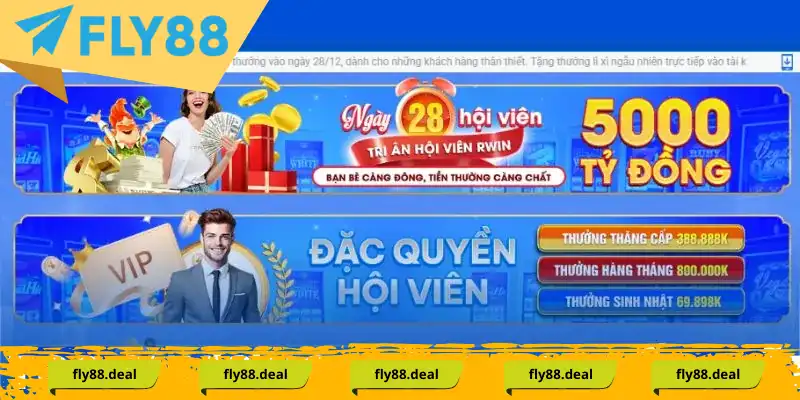Khuyến Mãi Hấp Dẫn và Sự Kiện Nổi Bật Của Fly88 top chuong trinh khuyen mai